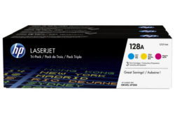 HP 128A 3-pack Cyan/Magenta/Yellow LaserJet Toner (CF371AM)